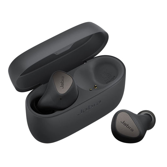 (Open Box) Jabra Elite 4 Wireless Earbuds,Active Noise Cancelling,Comfortable Bluetooth Earphones with Spotify Tap Playback,Google Fast Pair,Microsoft Swift Pair&Dual Pairing-Dark Grey,in-Ear