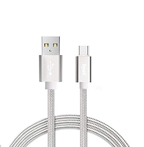 (Open Box)Dyazo 2.4 Amp Nylon Braided Fast Mobile Charging USB Cable/Cord/Taar IF Compliant Chip for All Micro USB Android Devices Support Charging and Sync (1 Meter Black)
