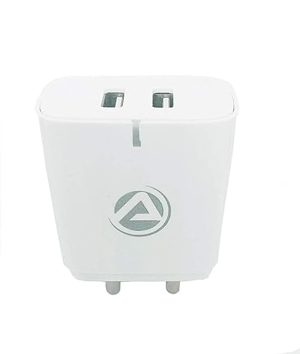 (Open Box) Aru mobile charger 2.4a with data cable ar 263- White
