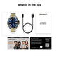 (Open Box) Fire-Boltt Quantum BSW088 Luxury & Sporty Stainless Steel Smartwatch, 1.28" Bluetooth Calling, 2 Looks in 1 Watch, High Resolution of 240 * 240 Px & TWS Connection