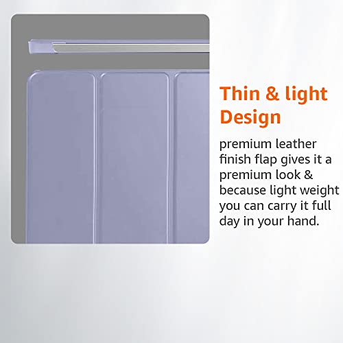 (OPEN BOX)AmazonBasics Smart Trifold Hard Matte Back Flip Stand Case Cover for Apple iPad 10.2 Cover iPad 9th Generation Cover 2021 8th Gen 2020 7th Gen 2019 Generation Case [Auto Sleep/Wake Case] - Black