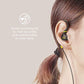 (Open Box) TCL Actv100 Wired in Ear Headphone with Mic (Black)
