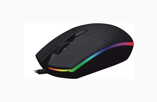 (Open Box) BRIX R8 Gaming Mouse 2400 DPI (Adjustable 800/1200/1600/2400 DPI) USB 4D Buttons with Mouse