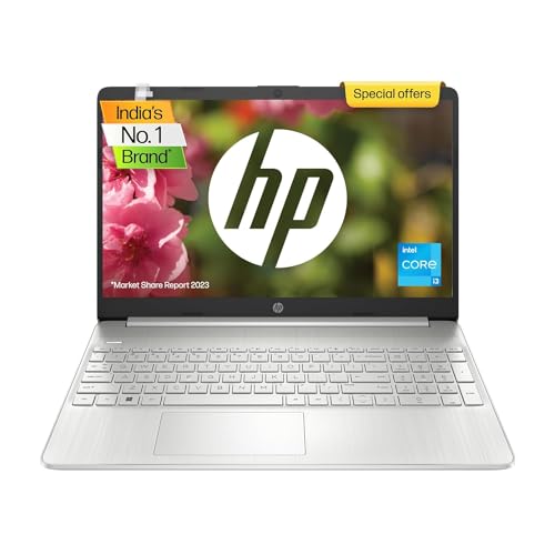 (BRAND REFURBISHED)HP Laptop 15s, Intel Celeron N4500, 15.6-inch (39.6 cm), HD, 8GB DDR4, 512GB SSD, Intel UHD Graphics, 720p HD Camera, Thin & Light, Dual Speakers (Win 11, Black, 1.65 kg), fq3066TU