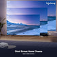 (Open Box) Lifelong Lightbeam Smart Projector for Home 4K Support, Native 720p HD Resolution, 2500 Lumen, Rotabable Design, Speaker, Android 11 with Built-in Apps (Netflix, Prime, Youtube) WiFi, 100''Max Display