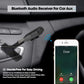 (Open Box) Sounce Bluetooth 5.0 Receiver for Car, Noise Cancelling Bluetooth AUX Adapter, Bluetooth Music Receiver for Home Stereo/Wired Headphones/Hands-Free Call, 16H Battery Life