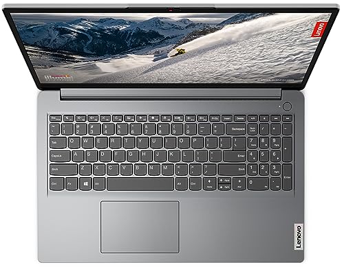 (BRAND REFURBISHED)Lenovo IdeaPad Slim 1 AMD Ryzen 5 5500U 15.6" HD Thin and Light Laptop (16GB/512GB SSD/Windows 11 Home/MS Office 2021/1Yr ADP Free/Cloud Grey/1.61Kg), 82R400ERIN