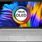 (Brand Refurbished) ASUS VivoBook K15 OLED Ryzen 7 Octa Core AMD R7-5700U - (16 GB/512 GB SSD/Windows 11 Home) KM513UA-L713WS Thin and Light Laptop (15.6 Inch, Transparent Silver, 1.80 Kg, with MS Office)