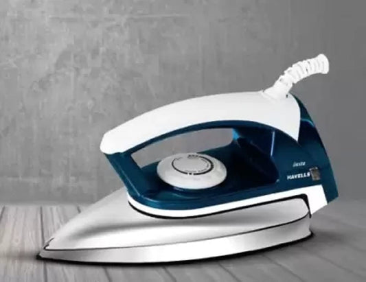 Havells Stainless Steel Insta 600 Watts Dry Irons (Royal Blue)