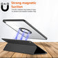 (OPEN BOX)AmazonBasics Smart Trifold Hard Matte Back Flip Stand Case Cover for Apple iPad 10.2 Cover iPad 9th Generation Cover 2021 8th Gen 2020 7th Gen 2019 Generation Case [Auto Sleep/Wake Case] - Black