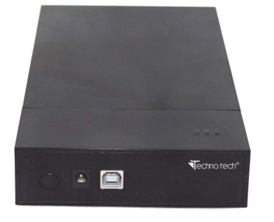 (Open Box) Technotech 2 in 1 USB 2.0 SATA Dual Hard Drive Enclosure HDD CASING (TTC10)