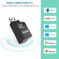 (Open Box)Dyazo 3-Port USB Data Hub High Speed Splitter Plug/Box/Adapter Expansion, Small, Compact, Universal Data Transfer, Wide Compatibility: Windows, Mac OS (Black)