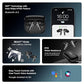 (Open Box) boAt Airdopes 280 ANC Truly Wireless in-Ear Earbuds with 32dB ANC, Ambient Mode, 60HRS Playback, 13mm Drivers, 4 Mics ENx™, in-Ear Detection, ASAP™ Charge,Beast Mode,IPX5 Ear Buds TWS (Active Black)