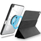 (OPEN BOX)AmazonBasics Smart Trifold Hard Matte Back Flip Stand Case Cover for Apple iPad 10.2 Cover iPad 9th Generation Cover 2021 8th Gen 2020 7th Gen 2019 Generation Case [Auto Sleep/Wake Case] - Black