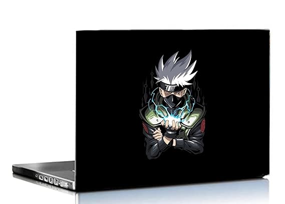 (Open Box) ANCIARY Laptop Skin Stickers HD Quality Sticker for Laptops Upto 15.6" Compatible with Apple/Dell/HP/Lenovo/Acer/Asus/Sony (Dustproof|Waterproof|Scratchproof|Reusable) - Naruto WT