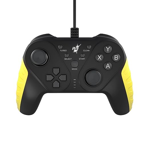 (Open Box) Redgear MS-150 Wired Gamepad with 2 Digital triggers, 2 Analog Sticks, Ergonomic Design, 1.8 m Durable Cable, X Input and Direct Inpu