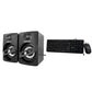(Open Box) Amazon Basics Portable Multimedia Speaker| Suitable for Laptop & Desktop (Black) | USB 2.0 | Deep Bass
