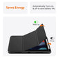 (OPEN BOX)AmazonBasics Smart Trifold Hard Matte Back Flip Stand Case Cover for Apple iPad 10.2 Cover iPad 9th Generation Cover 2021 8th Gen 2020 7th Gen 2019 Generation Case [Auto Sleep/Wake Case] - Black