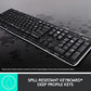 (Open Box)Logitech MK275 USB Wireless Keyboard and Mouse Set for Windows, 2.4 GHz Wireless, Compact Wireless Mouse, 8 Multimedia & Shortcut Keys, 2-Year Battery Life, PC/Laptop - Black