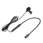 (Open Box) Boya by-M2 Clip-on Lavalier Microphone Lightning Port for iOS Devices Phone Tablet Recording V-Log Making Broadcasting