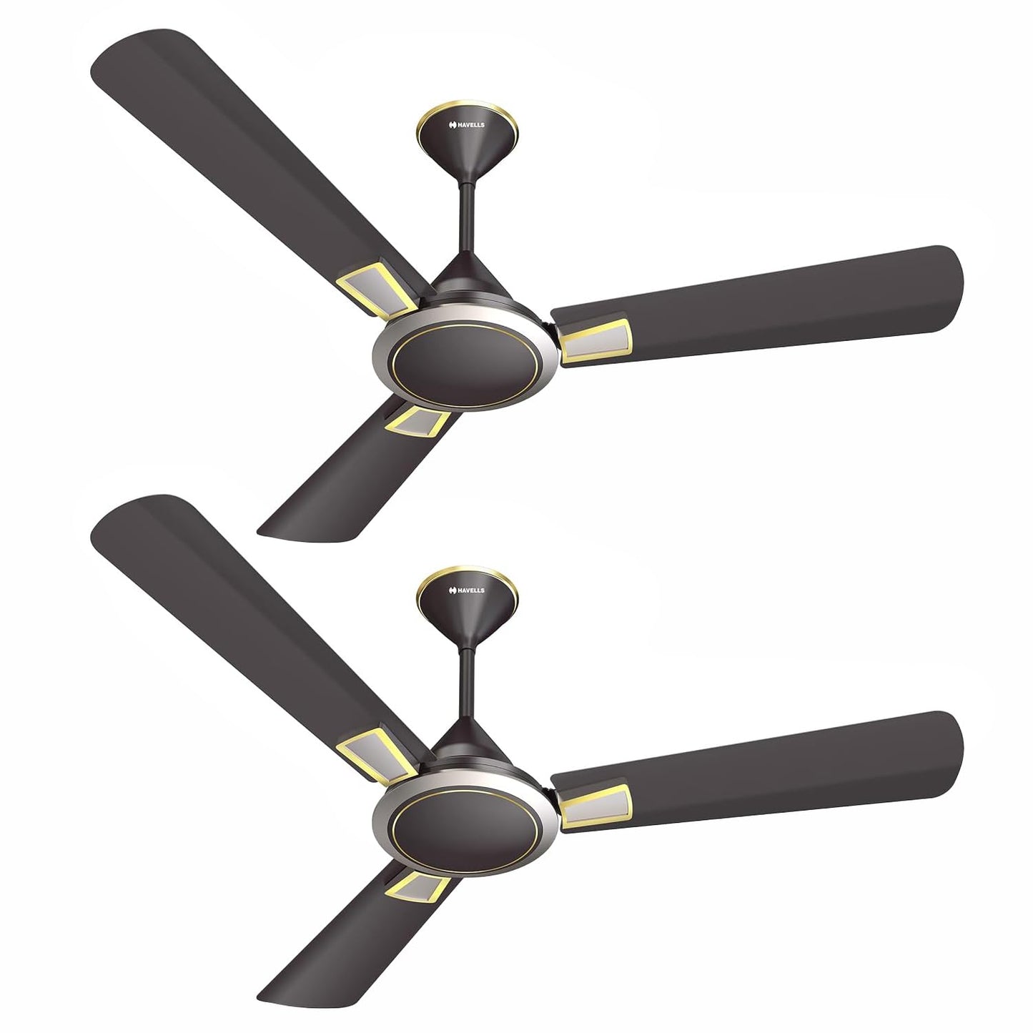 Havells 1200mm Astura BLDC Motor Ceiling Fan | 5 Star CF with RF Remote, 100% Copper | Upto 60% Energy Saving, ECO Active Technology, Flexible Timer, Memory Backup | (Pack of 1, Bianco Bronze)