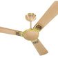 Havells Enticer Art Collector Edition 1200mm Decorative, Dust Resistant, High Power in Low Voltage (HPLV), High Speed Ceiling Fan (Rose Gold)