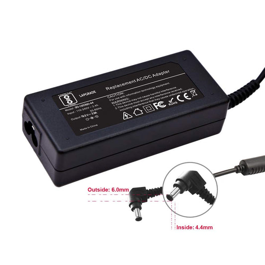 (Open Box)LAPGRADE 19.5V 3.9A Adapter Charger for Sony Vaio VGN-BZ, VGN-C, VGN-CR, VGN-CW, VGN-CS Series Laptops & Notebooks (Without Power Cable)