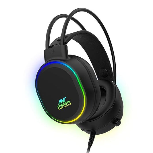 (Open Box) Ant Esports H1000 Pro RGB Gaming Headset - Black