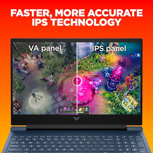 (BRAND REFURBISHED)HP Victus Gaming Laptop,Windows 11 Home,AMD Ryzen 5 5600H,4Gb RTX 3050 Gpu,15.6-Inch (39.6 Cm),Fhd,IPS,144Hz,16Gb Ddr4,512Gb Ssd,Backlit Kb,B&O,9Ms Response Time,Dual Speakers (Blue,2.37 Kg),Fb0106Ax