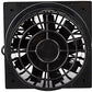 Havells Ventil Air Dxz 100mm Exhaust Fan| Duct Size: Ø3.9, Cut Out Size: Ø4.1, Watt: 18, Rpm: 2500, Air Delivery: 90, Suitable For Kitchen, Bathroom, And Office, Warranty: 2 Years (Black), 4 stars