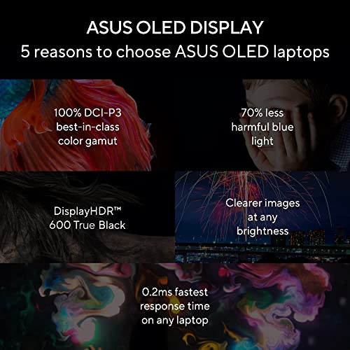 (Brand Refurbished)ASUS Vivobook S 15 OLED (2023), Intel Core EVO i5-13500H 13th Gen, 15.6" (39.62 cm) 2.8K 120Hz OLED, Thin & Light Laptop (16GB/512GB SSD/Windows 11/Office 2021/75WHr/Silver/1.7 kg) S5504VA-MA543WS