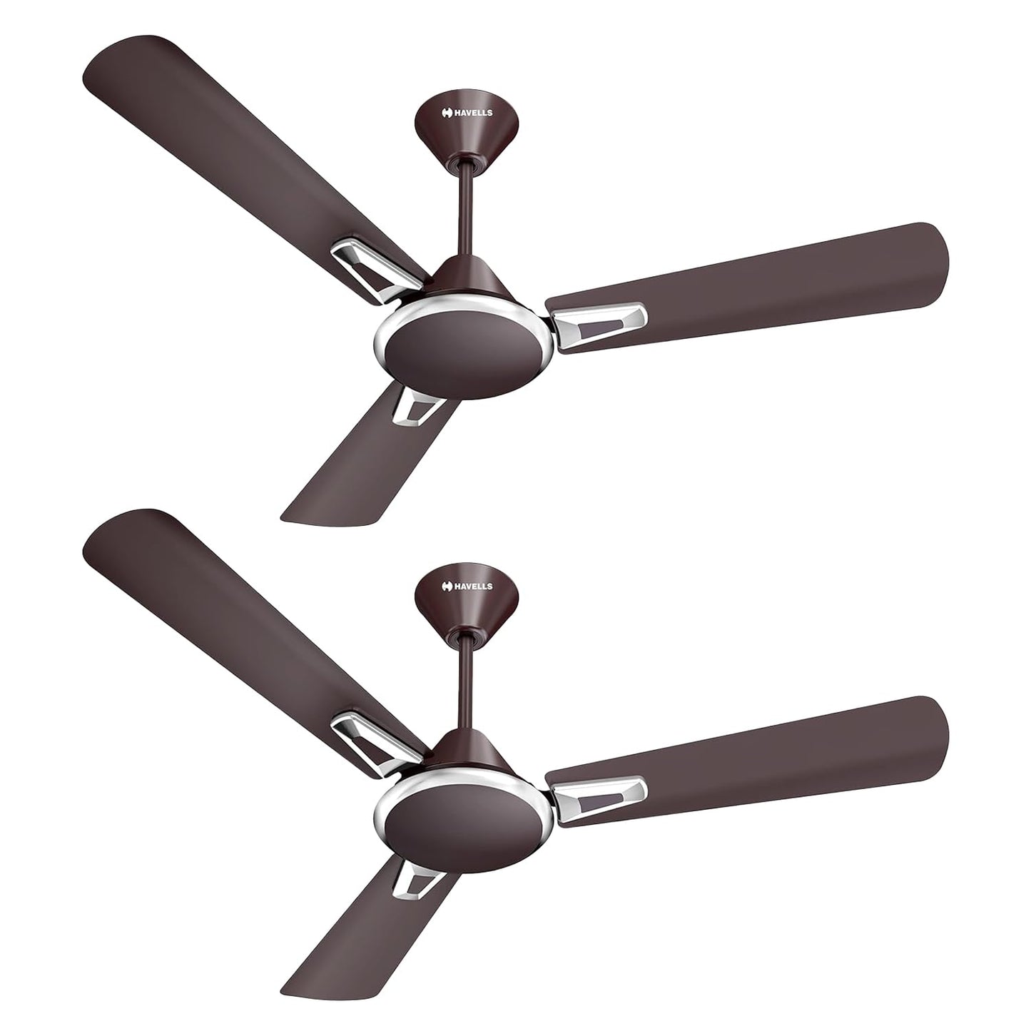 Havells 1200Mm Festiva Prime Bldc Motor Ceiling Fan|5 Stars Cf With Rf Remote, 100% Copper, Upto 57% Energy Saving|Eco Active Technology, 2 Year Warranty|(Pack Of 1, Dusk Chrome)