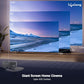(Open Box) Lifelong Lightbeam Smart Projector for Home 4K Support, Native 720p HD Resolution, 2500 Lumen, Rotabable Design, Speaker, Android 11 with Built-in Apps (Netflix, Prime, Youtube) WiFi, 100''Max Display