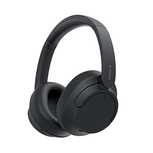 (Open Box) Sony WH-CH720N, Wireless Over-Ear Active Noise Cancellation Headphones with Mic, up to 35 Hours Playtime, Multi-Point Connection, App Support, AUX & Voice Assistant Support for Mobile Phones (Black)