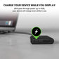 (Open Box) Belkin USB-C to VGA Adapter + Charge (Supports HD 1080p Video Resolution, 60W Pass-Through Power for Connected Devices) MacBook Pro VGA Adapter, Black