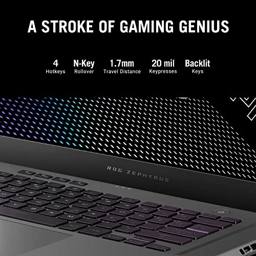 (Brand Refurbished) ASUS ROG Zephyrus G15(2022), 15.6" (39.62 cms) 2K WQHD 240Hz/3ms, AMD Ryzen 9 6900HS, 8GB RTX 3070 Ti, Gaming Laptop (16GB/1TB SSD/90WHrs Battery/Windows 11/Office 2021/White/1.9 Kg), GA503RW-LN066WS