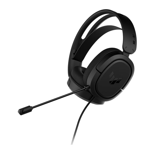 (OPEN BOX) Asus Tuf Gaming H1 Wired Headset | Discord Certified Mic, 7.1 Surround Sound, 40Mm Drivers, 3.5Mm, Lightweight, For Pc, Switch, Ps4, Ps5, Xbox One, Xbox Series X | S, And Mobile Devices Black-Over Ear