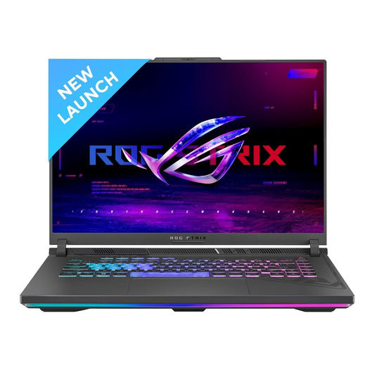 (Brand Refurbished)ASUS ROG Strix G16 (2023) 64WHrs Battery, Intel Core i5-13450HX 13th Gen, 16" FHD+ 165Hz, 6GB RTX 3050, Gaming Laptop (16GB/1TB SSD/Windows 11/Office 2021/4-Zone RGB KB/Gray/2.50 Kg) G614JJ-N3088WS