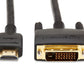 (Open Box) Amazon Basics 6-Feet VGA to VGA Cable for Monitor, Personal Computer (Black) & HL-007347 HDMI Input to DVI Output (Not VGA) Adapter Cable, 6 Feet, Black
