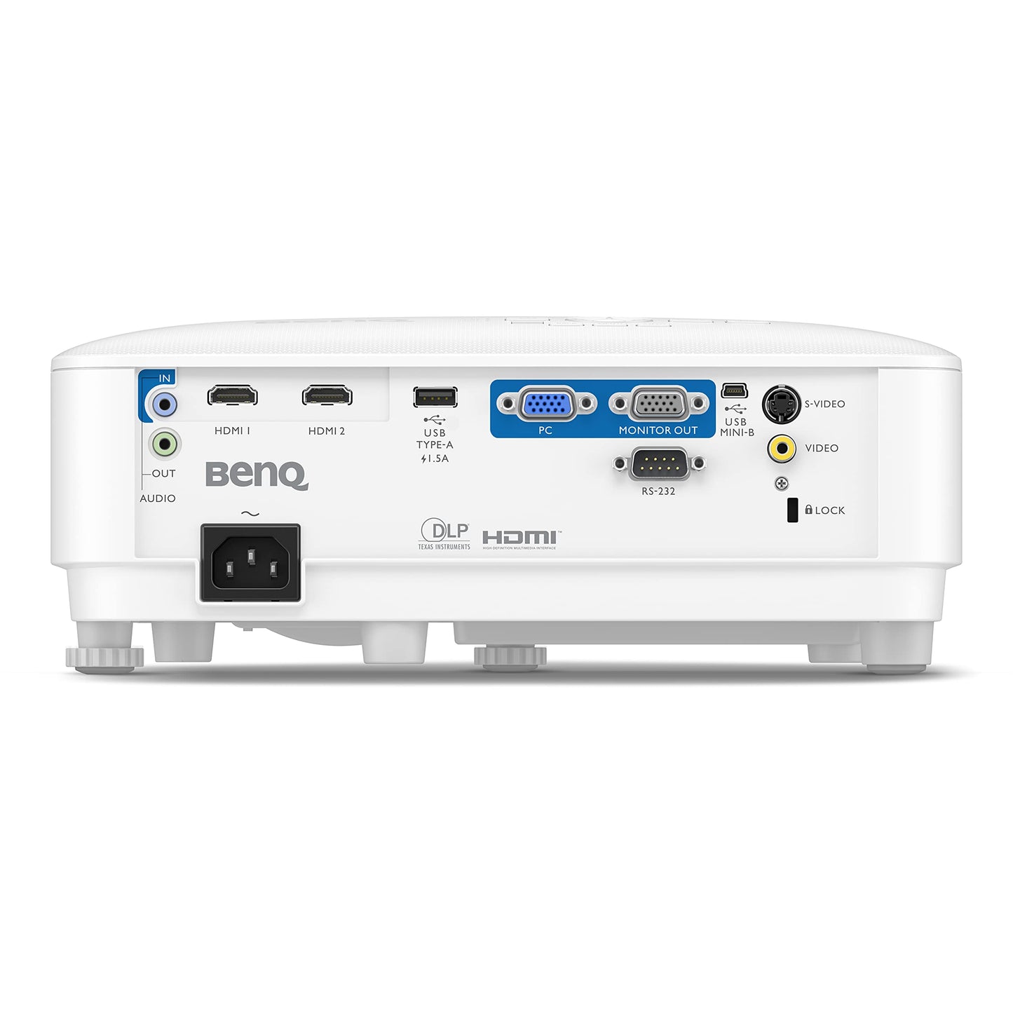 (Open box) BenQ Mx560P Xga Business & Education Projector, Dlp, 4000 Lumens High Brightness, 22000:1 High Contrast Ratio, Dual Hdmi, USB-A, Upto 15000 Hrs Extra-Long Lamp Life, 10W Speaker, 3D Capable, White