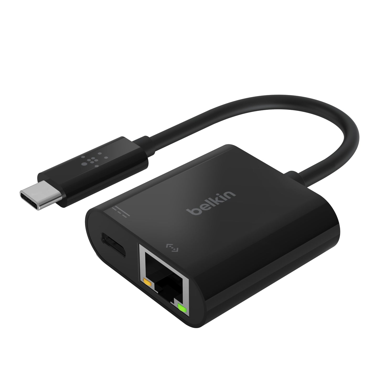 (Open Box) Belkin USB-C to VGA Adapter + Charge (Supports HD 1080p Video Resolution, 60W Pass-Through Power for Connected Devices) MacBook Pro VGA Adapter, Black
