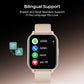 (Open Box) boAt Wave Call 2 Plus Smart Watch w/Bilingual Support (Hindi/English), 1.96”(4.97 cm) HD Display, BT Calling, 100+Sports Modes, Animated Watch Faces, Voice Assistant(Metal Black)
