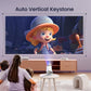 (Open Box) Portronics Beem 440 Smart LED Projector with 720p HD Resolution, Rotatable Design, Built-in Streaming Apps (Netflix, Prime Video, Hotstar), 2000 Lumens, Screen Mirroring, 3 Watts Speaker (White)