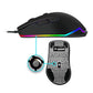 (Open Box) Ant Esports GM100 RGB Optical Wired Gaming Mouse | 4800 DPI for FPS and MOBA Games Blac