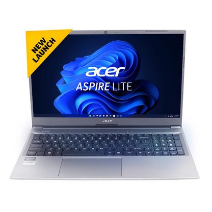 (Brand Refurbished) Acer Aspire Lite 12th Gen Intel Core i5-1235U Thin and Light Laptop (Windows 11 Home/16GB RAM/512GB SSD/Intel Iris Xe Graphics) AL15-52, 39.62cm (15.6") Full HD Display, Metal Body, Steel Gray, 1.6 KG