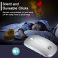 (Open Box) Zoook Blade Wireless Mouse -Rechargeable 7 Colour mice/ RGB Breathing Lights/ 3 DPI Levels/ Auto Shut Down/ Silent Click Technology/ 600 Mah Battery/ Light Weight/ Plug and Play (Black)