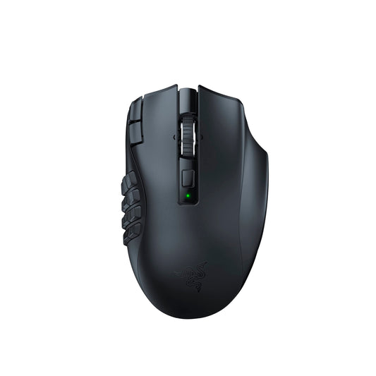 (OPEN BOX)Razer Naga V2 HyperSpeed Wireless MMO Gaming Mouse: 19 Programmable Buttons - HyperScroll Technology - Focus Pro 30K Optical Sensor - Mechanical Mouse Switches Gen2 -RZ01-03600100-R3A1