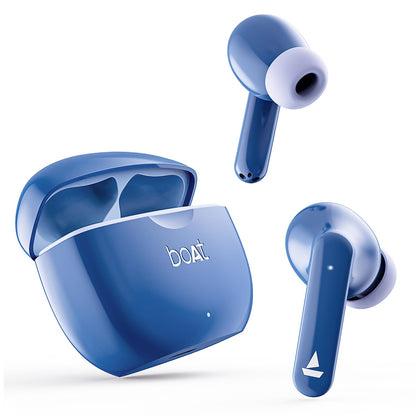 (OPEN BOX) boAt Airdopes 120 Truly Wireless in Ear Ear Buds w/in Ear Detection, 40 hrs Playtime Quad Mics with ENx™ Tech, ASAP™ Charge, IWP™ Tech, Beast™ Mode with 65 ms Low Latency, BTv5.3 & IPX4