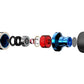 (Open Box) Evidson B4 Wired in Ear Headphone with Mic (Blue)