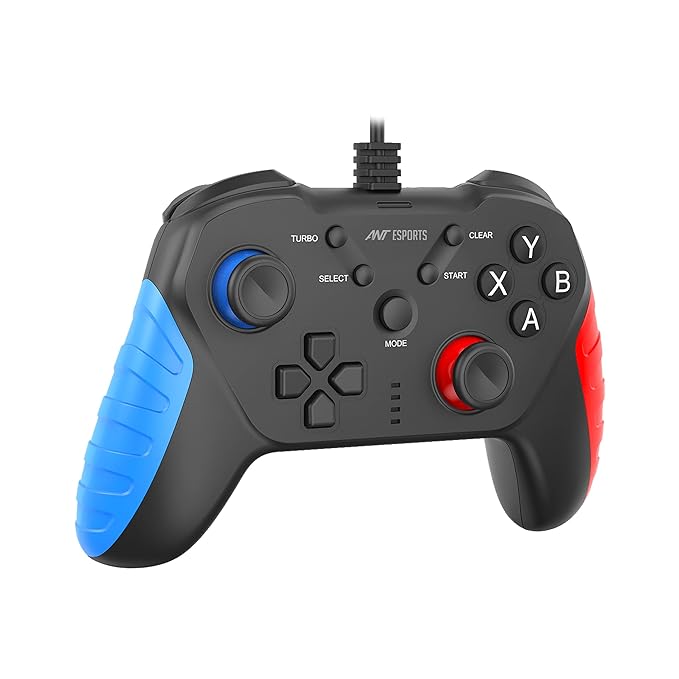 (Open Box) Ant Esports GP110 Wired Gamepad, Compatible for PC & Laptop Computer (Windows 10/8 /7) / PS3 / Android